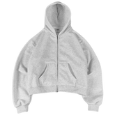 Mobius 380gsm Zip Hoodie Gray